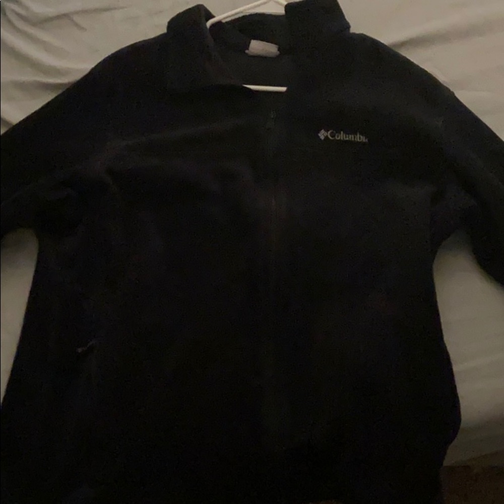 Columbia fleece zip up jacket